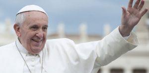 Papa Francesco in visita a Napoli nel marzo 2015