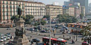 Piazza Garibaldi: nuovo dispositivo di traffico causa lavori