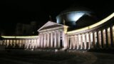 Новый год 2015 Неаполь, зоны устройства движения Piazza Plebiscito и Lungomare