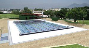 Neues öffentliches Schwimmbad in Neapel, so wird es sein