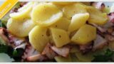 タコとポテトのサラダレシピ| ナポリ風の料理
