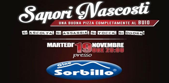 "Sapori Nascosti" из Сорбильо, дегустация пиццы в темноте
