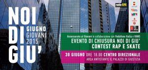 Contest Skate e Rap al Centro Direzionale di Napoli