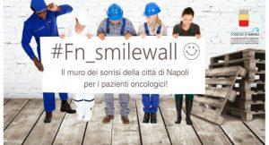Smile Wall, eine Wanderausstellung für Onkologiepatienten in San Domenico Maggiore