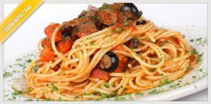 スパゲッティアラプッタネスカレシピ| ナポリ風の料理