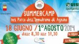 Ippodromo di Agnano, campo estivo nel parco da giugno 2014