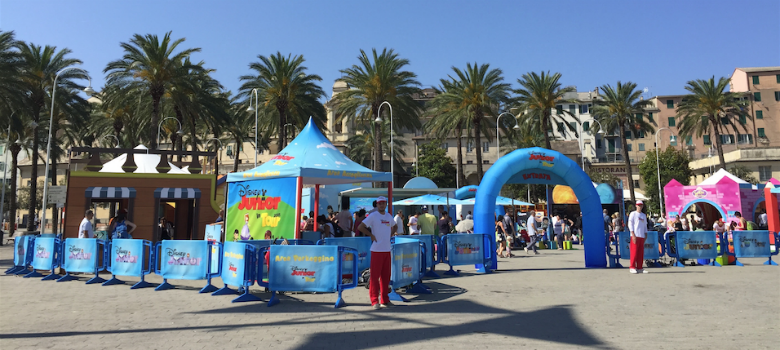 The Disney Junior Tour 2015 village