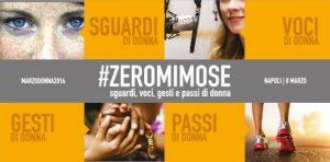 يوم المرأة في نابولي 2014 | #Zeromimose ، دون الزهور والاستهلاك