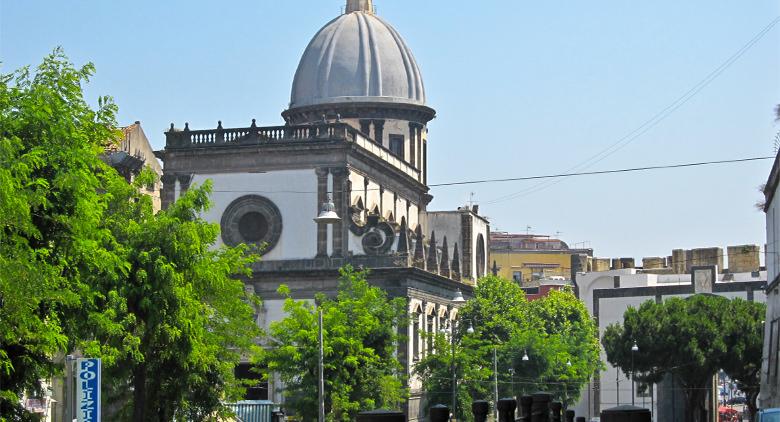 圣塔卡特里娜教会一个Formiello在那不勒斯