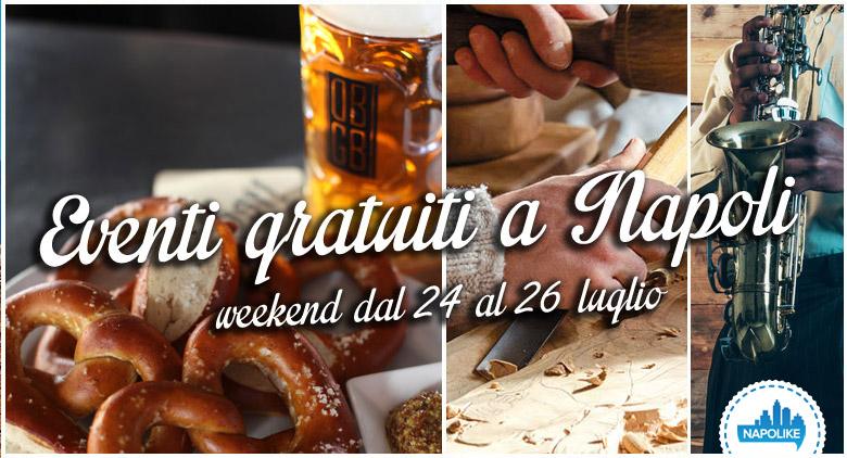 événements gratuits à Naples pour le week-end de 24, 25 et 26 July 2015