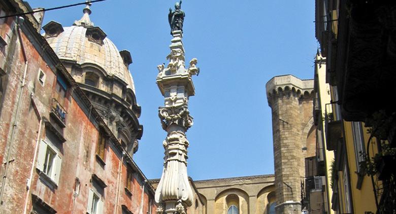 Piazza Sisto Riario Sforza in Naples