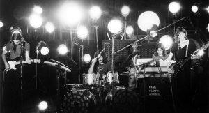 Pink Floyd in einer Fotoausstellung in Pompeji