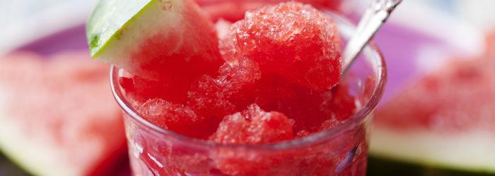 The fruit granita of Fantasy Fruit in Naples