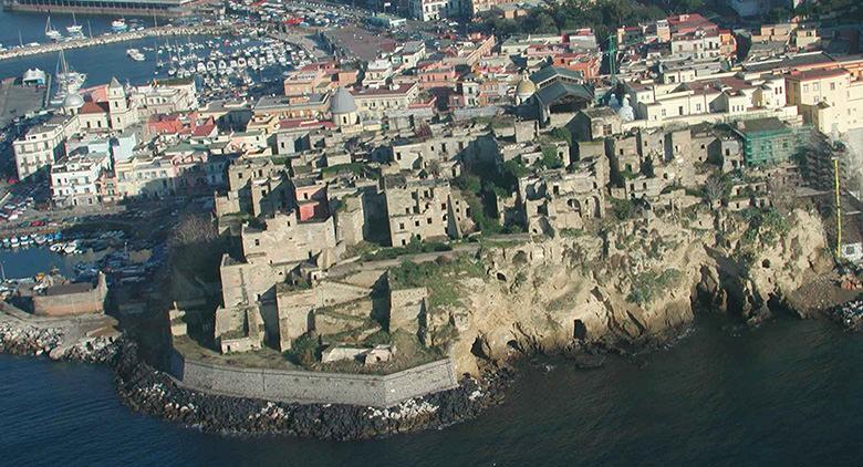 Rione Terra in Pozzuoli (Neapel)