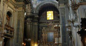 Die Kirche Santa Brigida in Neapel