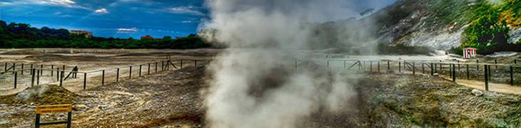 Le fumarole della Solfatara