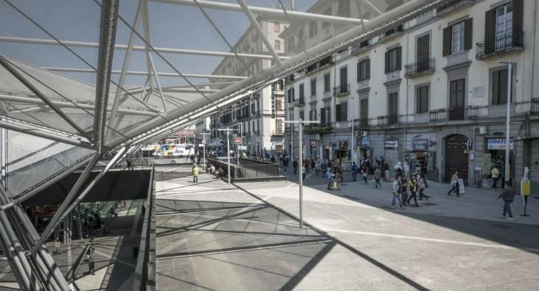 Piazza Garibaldi à Naples