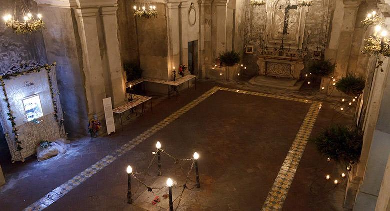 Visites nocturnes à l'église de Santa Maria delle Anime du Purgatoire à Arco