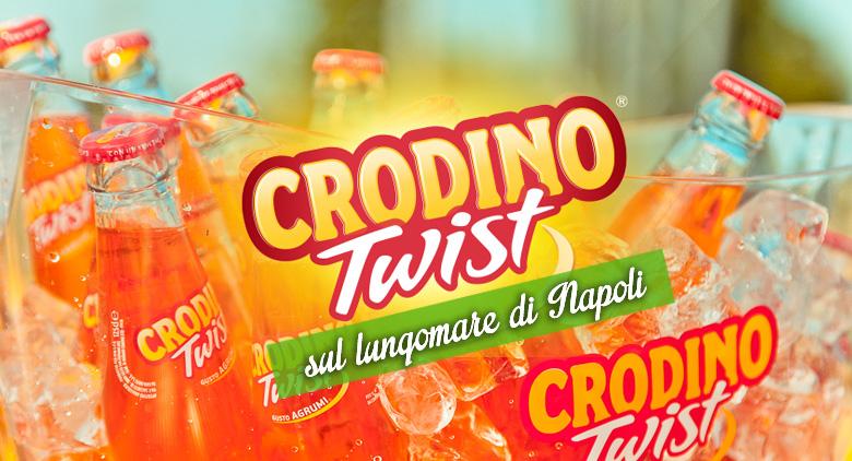 Crodino Twist Bar en la Rotonda Diaz en Nápoles