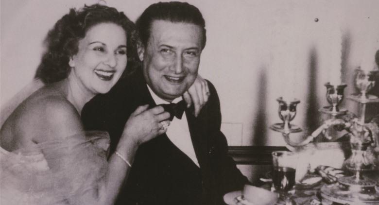 CA Bixio and his wife Mary