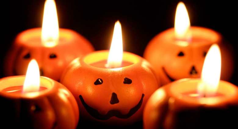 candele di Halloween