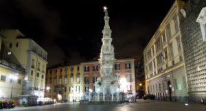 2015 Nacht der Kunst in Neapel: die beteiligten Plätze und Straßen