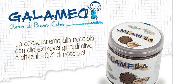 Galamella creme de avelã napolitano