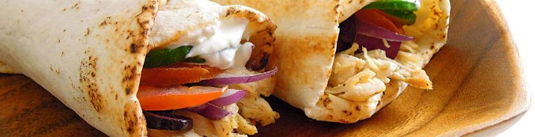 Greek Pita at home in Naples