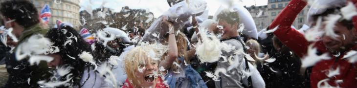 pillow fight