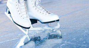 La pista de patinaje sobre hielo de Vulcano Buono di Nola en Navidad 2015