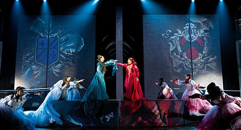 The musical Romeo and Juliet at the Palapartenope in Naples