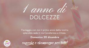 1 anno di dolcezze da Cake Appeal a Napoli: degustazioni gratuite di cupcake e champagne