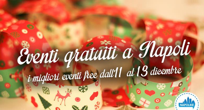 Eventi gratuiti a Napoli nel weekend dall'11 al 13 dicembre 2015