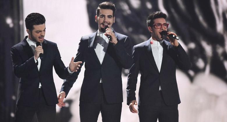 Il Volo em concerto no Palamaggiò em Caserta