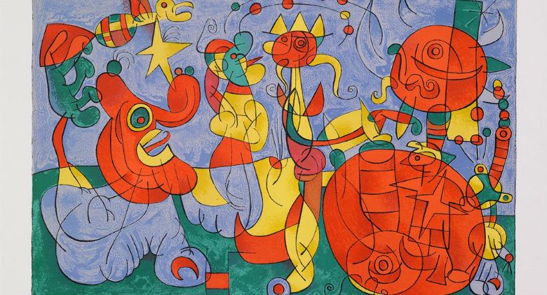 Joan Mirò, mostra Cava de' Tirreni