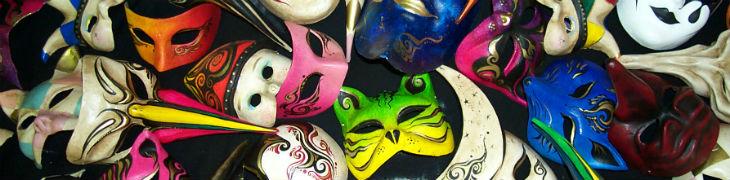 Masques pour le carnaval de Caserte