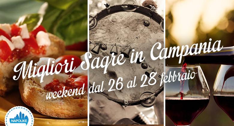 The best festivals in Campania during the weekend from 26 to 28 February 2016