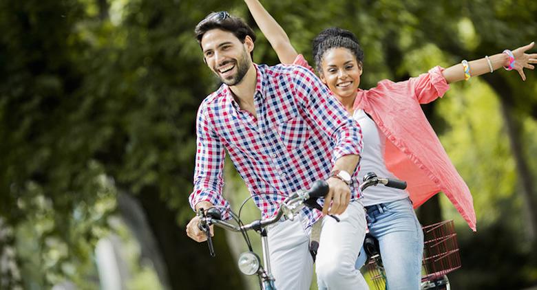 Valentinstag 2016 in Neapel im Tandem