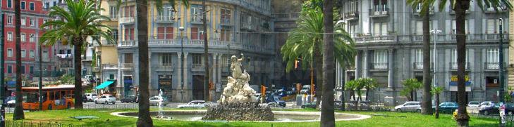 piazza sannazaro di napoli fontana della sirena