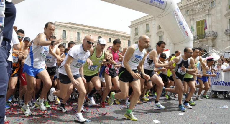 Marche du téléthon Naples 2016