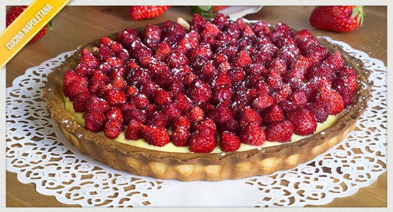 Recette de tarte aux fraises