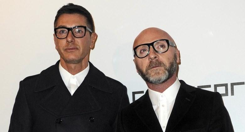 Dolce and Gabbana arrive in Naples