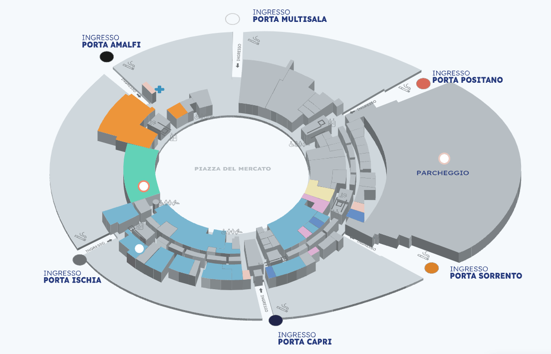 Mappa Vulcano Buono primo piano