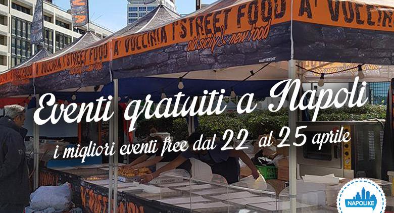 Free events in Naples during the weekend from 22 to 25 on April 2016