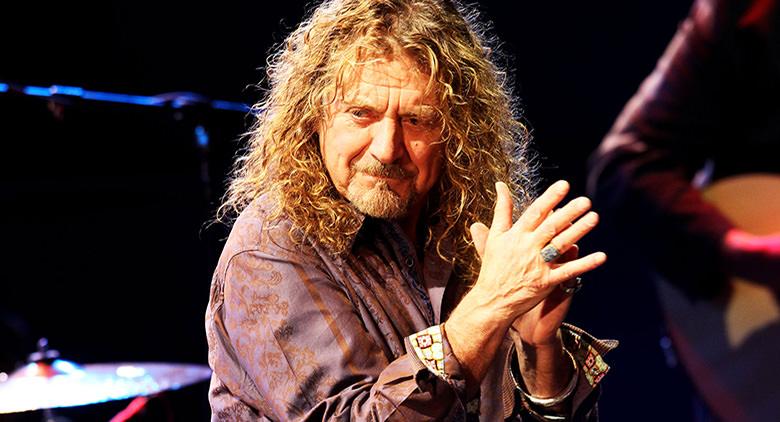 Robert Plant in concert at the Arena Flegrea in Naples