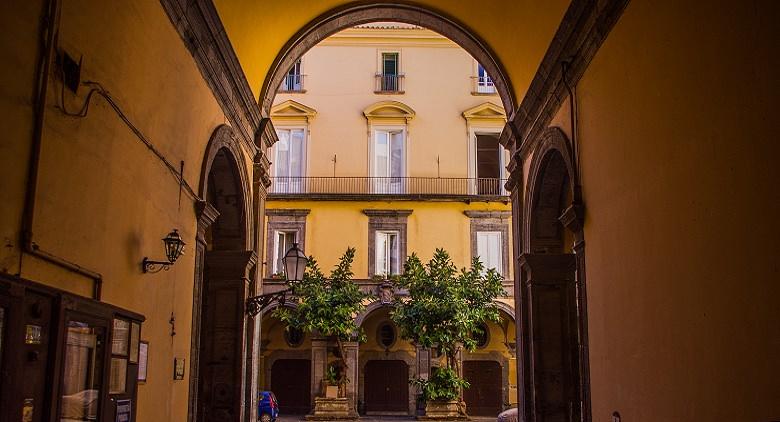 Open Courtyards in Naples