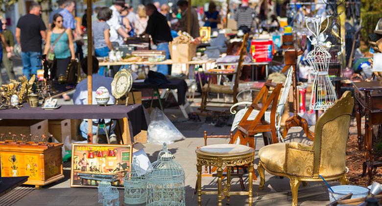 Portobello Straße Mercatino Napoli