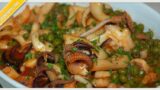 Cuttlefish and peas recipe, ingredients, steps and advice