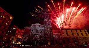 Festa del Carmine 2016 en Nápoles con celebraciones y fuegos artificiales