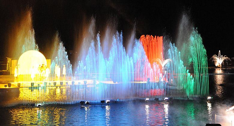 Le grand spectacle de l'eau 2016 à Monteverde